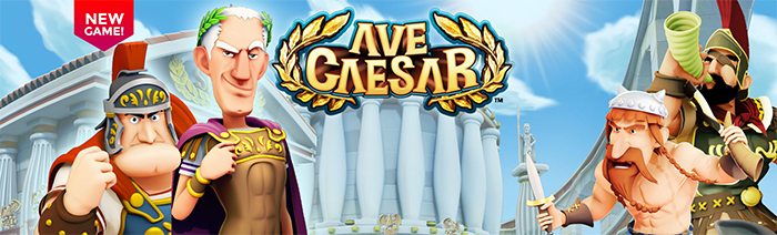Ave Caesar, a New Slot by Leander Games