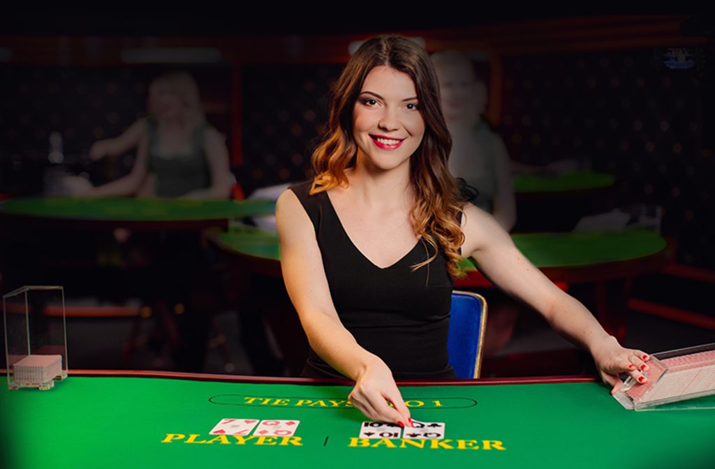 Live baccarat