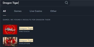 Search for Dragon Tiger