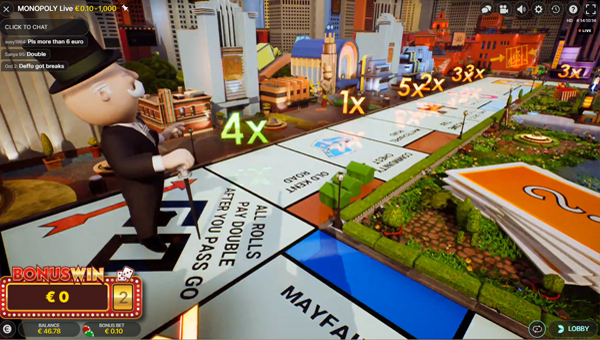 The Monopoly game