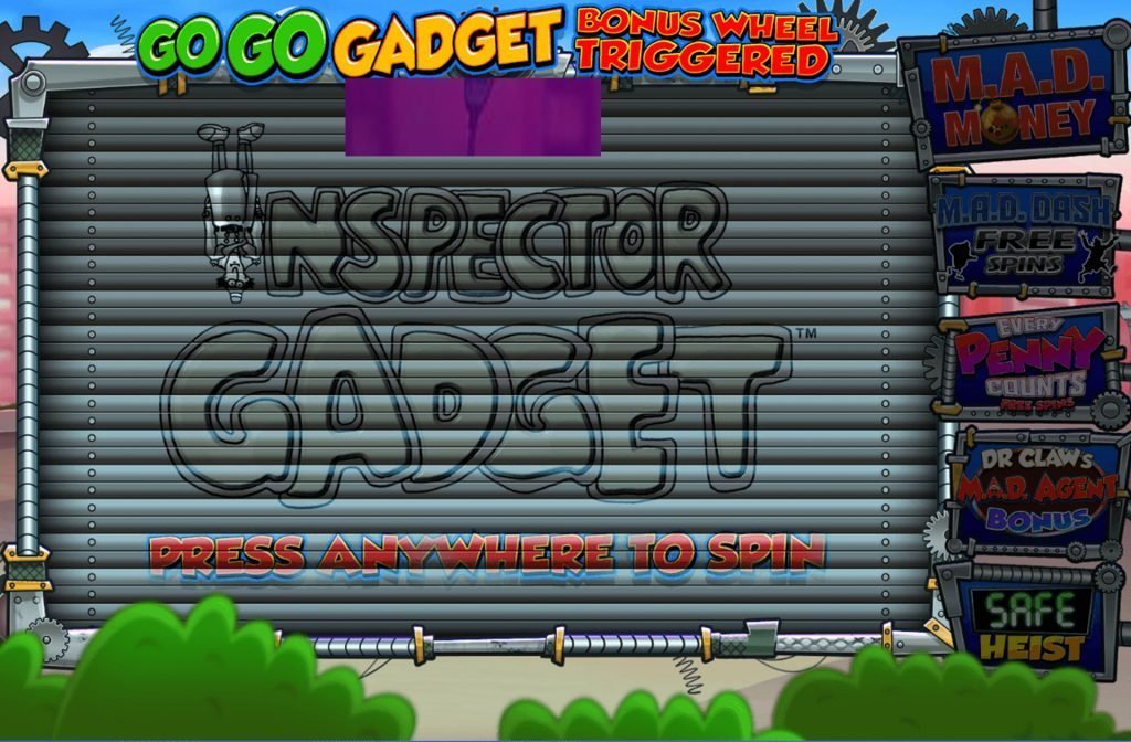 Go Go Gadget Bonusgame