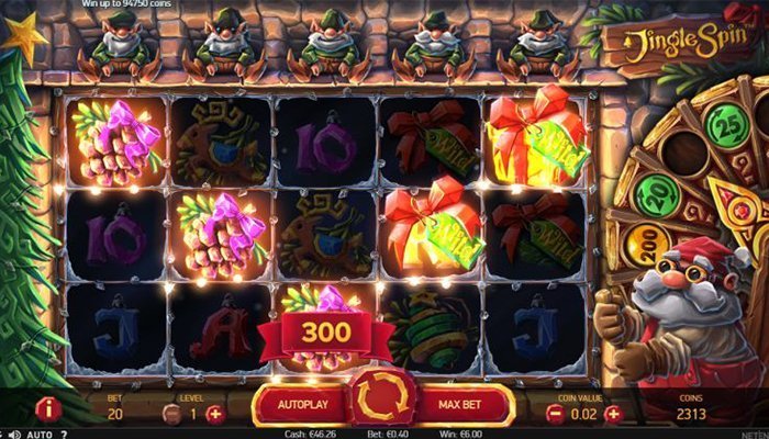 Jingle Spin Gameplay