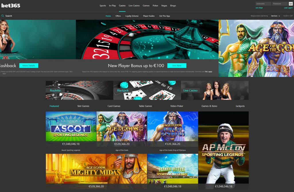 The Lobby at Bet365