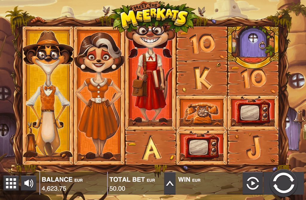 Meerkats are The Characters in This Slot