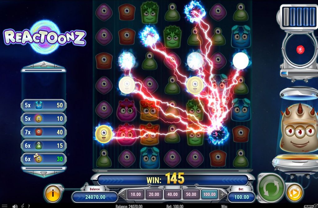 Reactoonz Gameplay