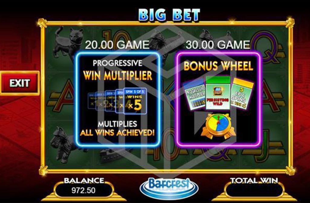 Monopoly Big Event Bonusgames