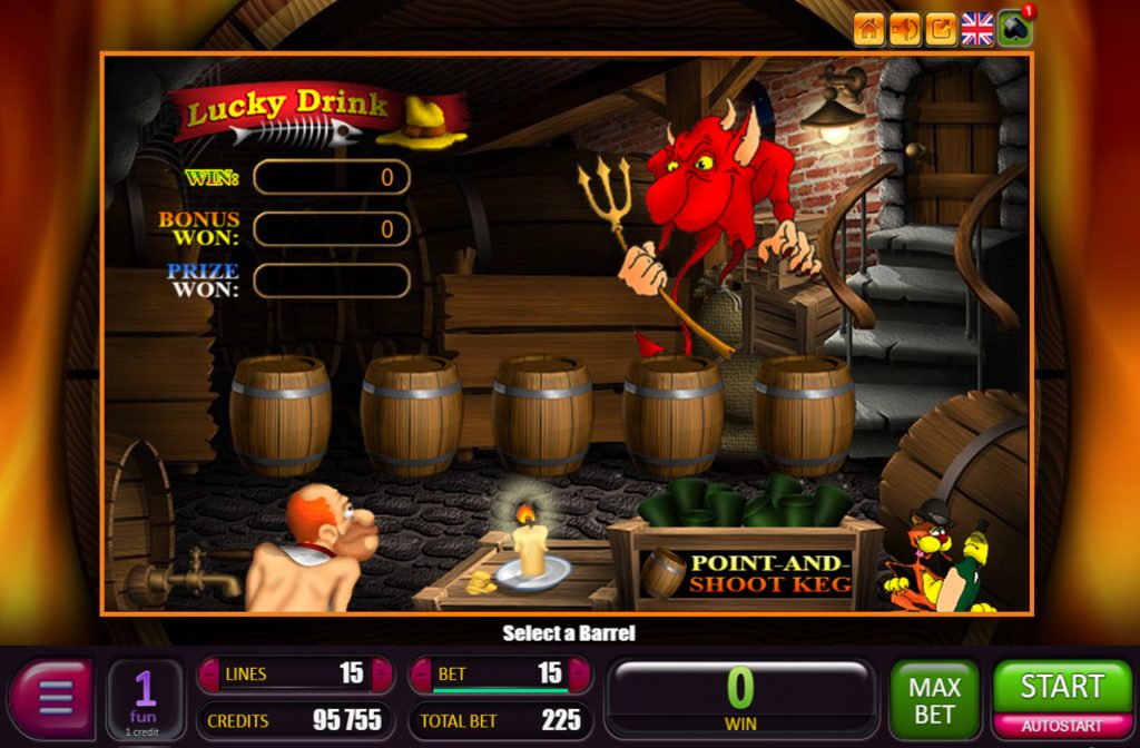 Lucky Drink bonus game