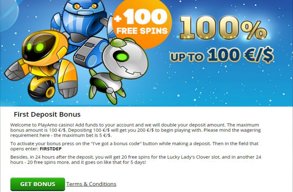 A Nice First Deposit Bonus