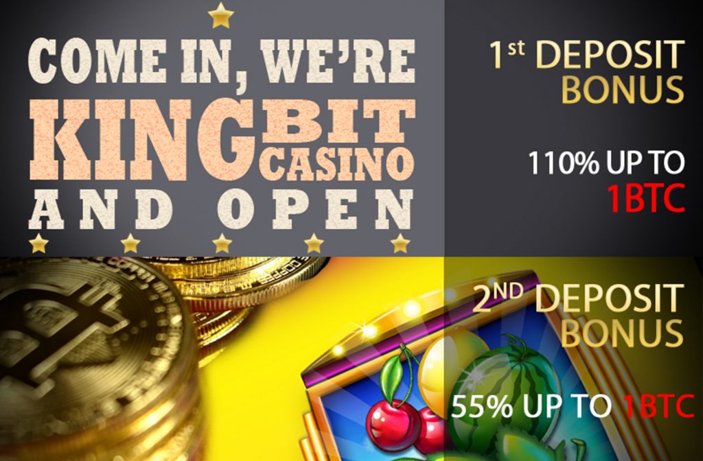 Very Good Bonuses at KingBit Casino