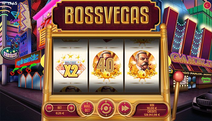 Boss Vegas is a Slot Developed by Spinmatic