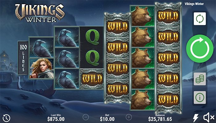 Vikings Winter is one of Booongo's Top Slots