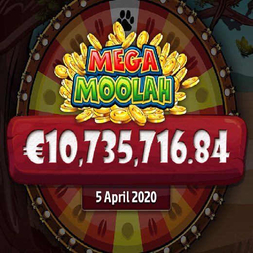 A player wins €10.7 Million on Mega Moolah