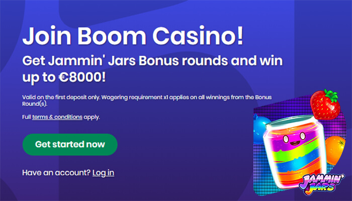 boom casino jammin' jars bonus rounds