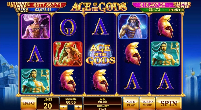 Age of the Gods slot game