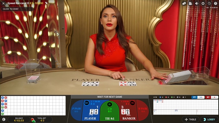 Speed Baccarat Table
