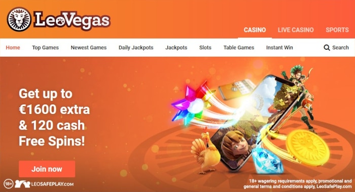 LeoVegas Bonus Offer