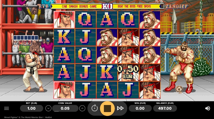 Street Fighter II Main Game