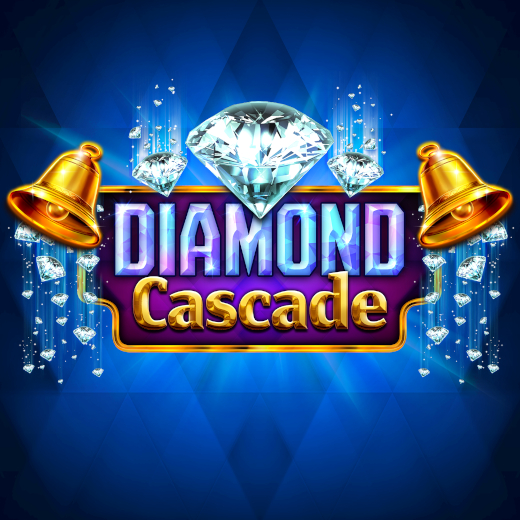 Diamond Cascade slot logo