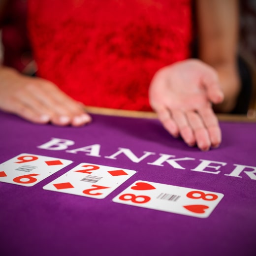 Baccarat banker hand