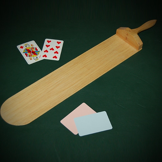 Baccarat palette with cards