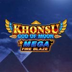 Khonsu God of Moon Mega Fire Blaze logo