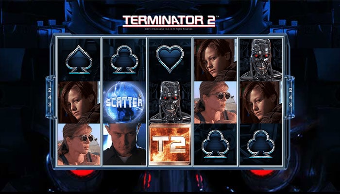 Terminator 2 slot gameplay