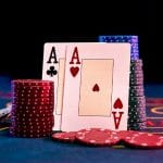 two aces and chips blackjack