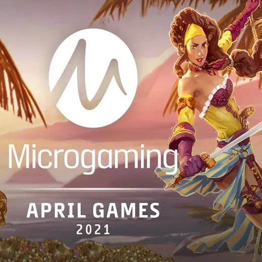 Microgaming to release plenty of new titles this April.