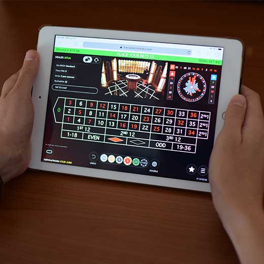 Online casino roulette