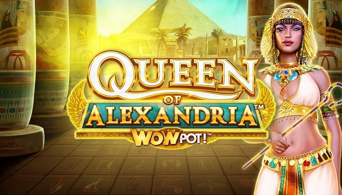 Neon Valley Studios’ Queen of Alexandria WowPot launched on the 13th of April by Microgaming.