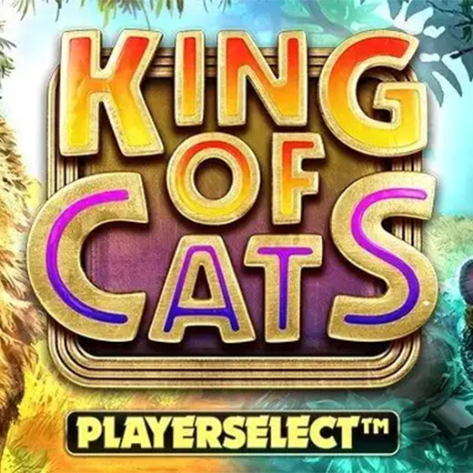 King of Cats Playerselect slot logo