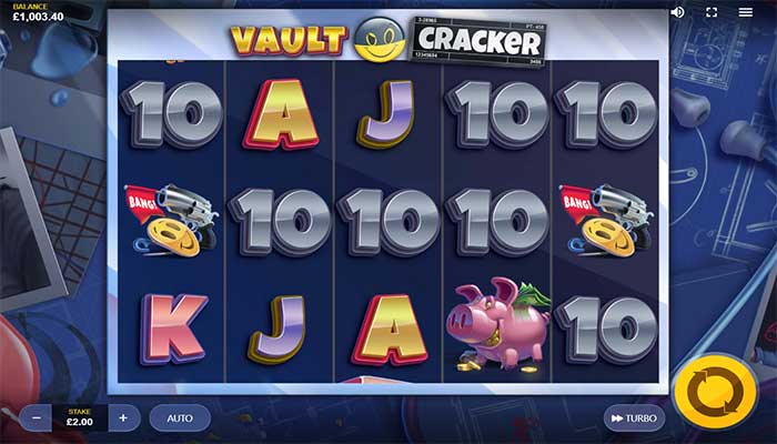 Vault Cracker slot gameplay