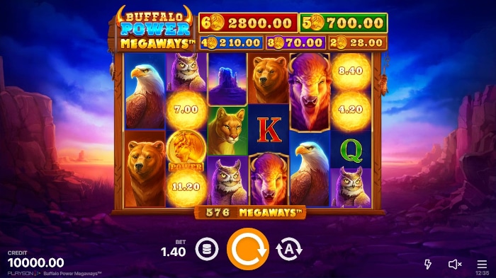 Playson Buffalo Power Megaways slot