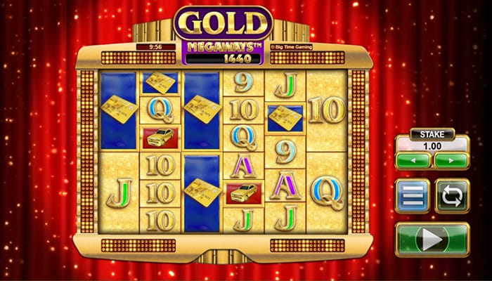 Gold Megaways slot main game