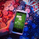 Playing online poker on mobile device