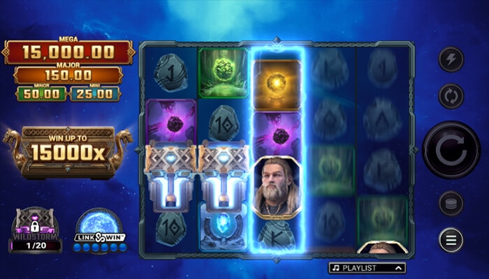 how to play Thunderstruck Wild Lightning slot