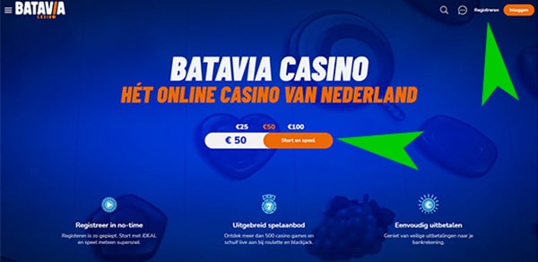 Batavia registreren og24