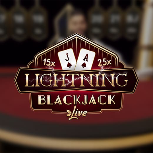 Evolution Lightning Blackjack live