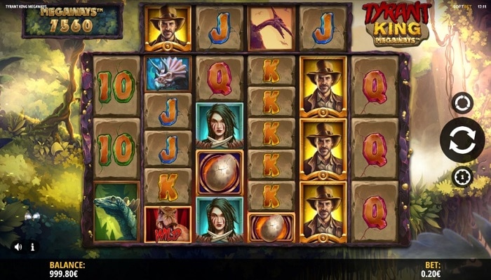 iSoftBet has launched the first in the new Apex Predator series, the slot Tyrant King Megaways™. 