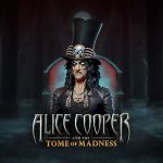 Alice Cooper and the Tome of Madness slot logo