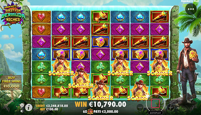 John Hunter and the Quest for Bermuda Riches gameplay