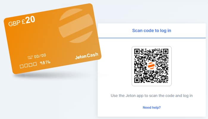 Jeton Card and qr