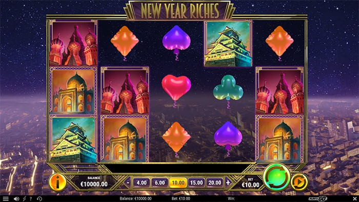 new years reaches slot play'n go