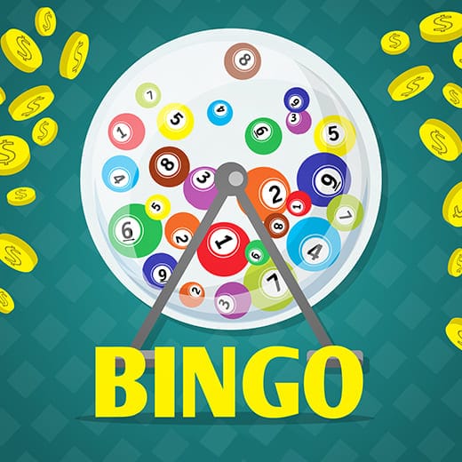 Bingo balls illustration