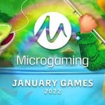 January Microgaming video slots selection