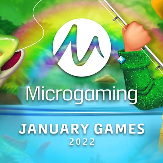 January Microgaming video slots selection