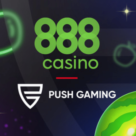 888Casino and Push Gaming Logos