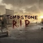 Tombstone RIP slot logo