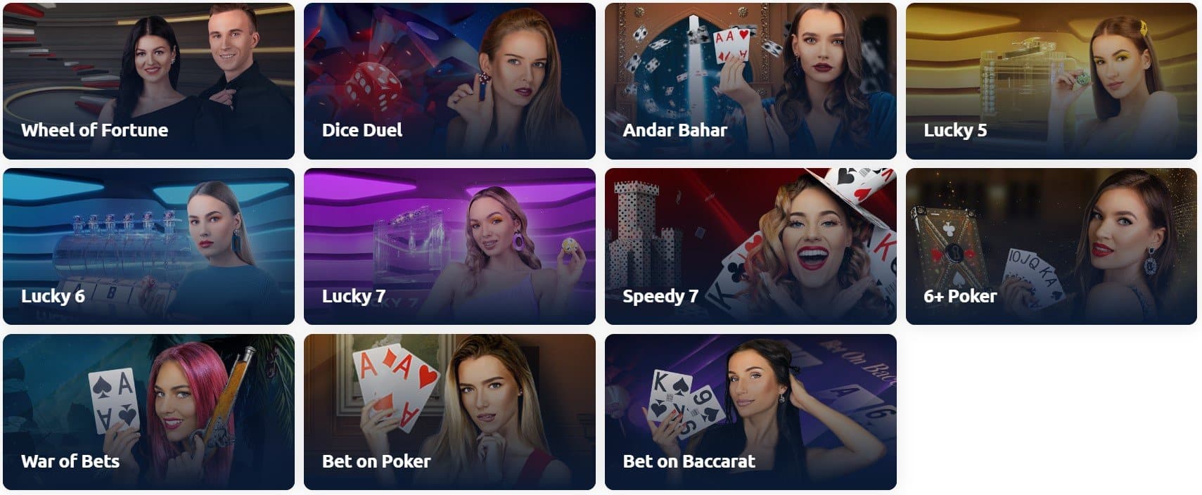 betgames casino games