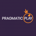 Pragmatic Play Logo on a purple background